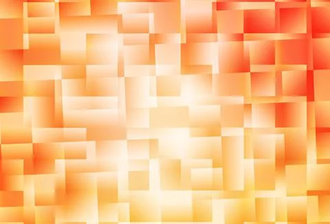 Light Orange vector abstract polygonal background. 스톡 일러스트