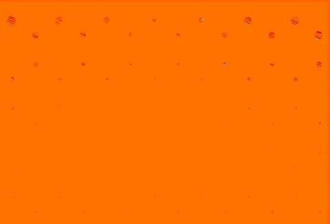 Light orange vector backdrop with dots. Stock Illustration