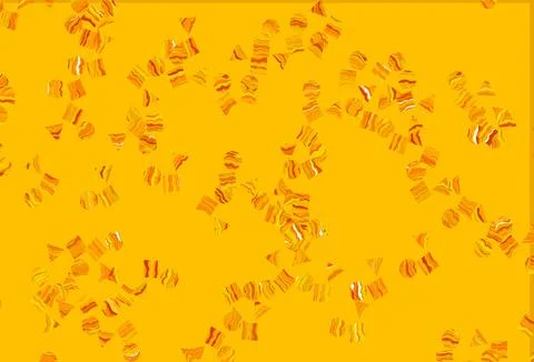 Light Orange vector backdrop with lines, circles, rhombus. Illustrazione stock