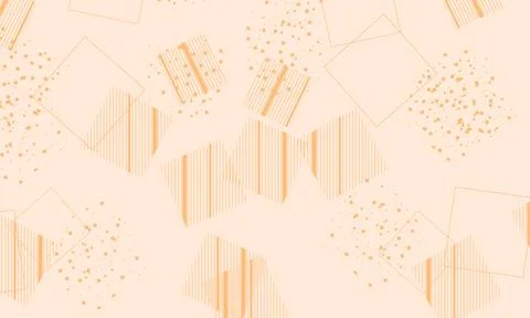 Light orange vector backdrop with lines, rectangular Stock Illustration