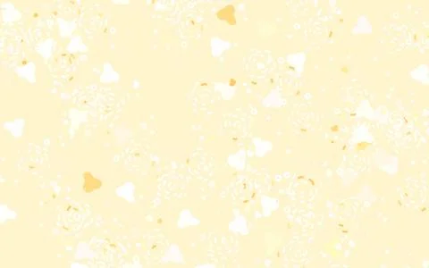 Light Orange vector backdrop with memphis shapes. Stock Illustration