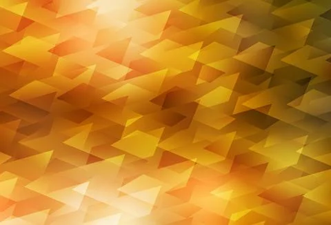 Light Orange vector backdrop with rhombus. Stock Illustration