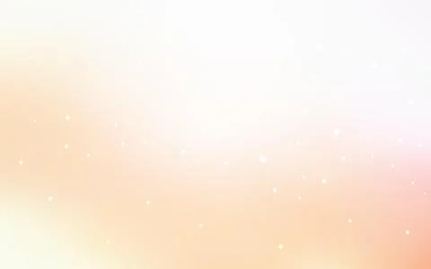 Light Orange vector background with bubbles. 스톡 일러스트