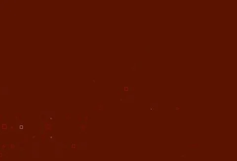 Light Orange vector background with circles, rectangles. Stock Illustration