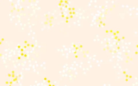 Light Orange vector background with forms of artificial intelligence. Ilustración de archivo