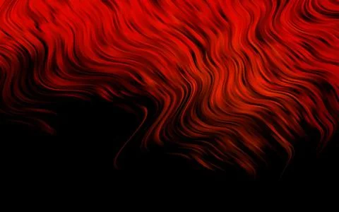 Light Orange vector background with lava shapes. Stock Illustration