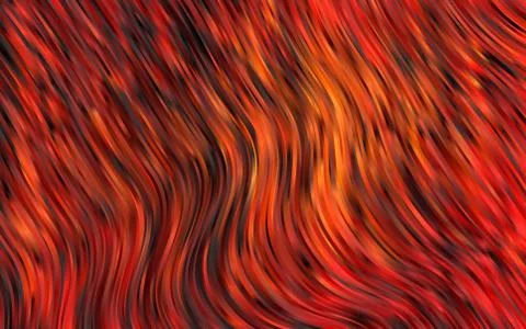 Light Orange vector background with liquid shapes. Stock Illustration