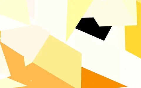 Light Orange vector background with polygonal style. Stock Illustration
