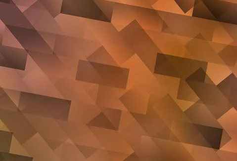 Light Orange vector background with rectangles. Stock Illustration