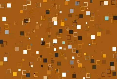 Light Orange vector background with rectangles. Stock Illustration