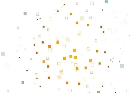 Light Orange vector background with rectangles. Stock Illustration