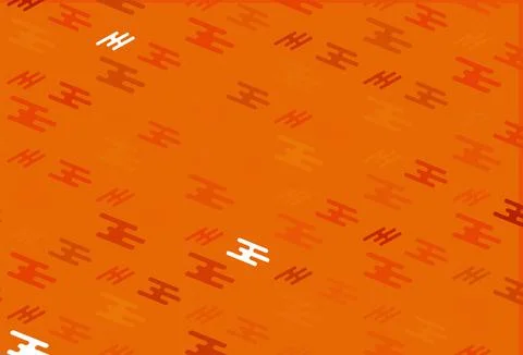 Light Orange vector background with straight lines. 스톡 일러스트