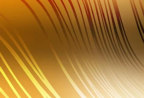 Light Orange vector background with wry lines. Stock Illustration