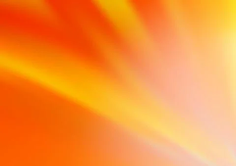 Light Orange vector blurred background. Stock Illustration