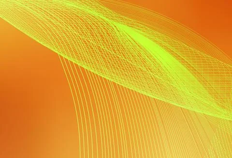Light Orange vector blurred bright texture. Illustrazione stock