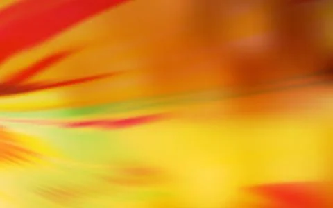 Light Orange vector blurred bright template. Stock Illustration