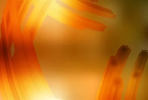 Light Orange vector blurred shine abstract background. Illustrazione stock