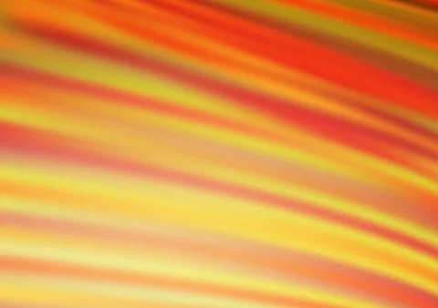 Light Orange vector blurred shine abstract pattern. Illustrazione stock