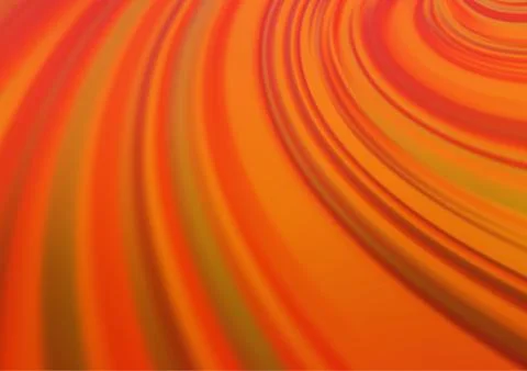 Light Orange vector blurred shine abstract pattern. Stock Illustration