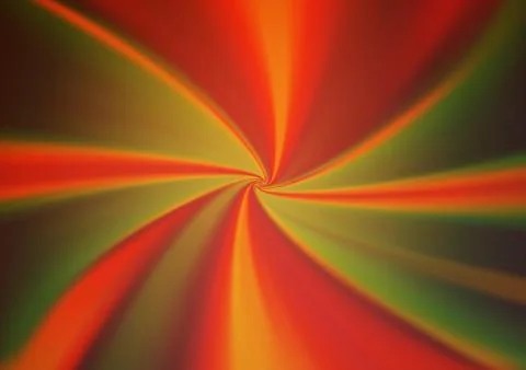 Light Orange vector blurred shine abstract background. Stock Illustration