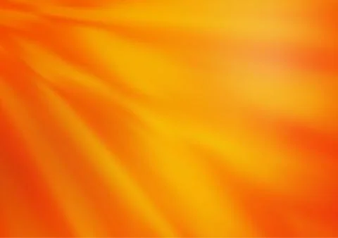 Light Orange vector blurred shine abstract background. Stock Illustration