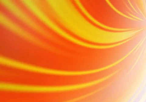 Light Orange vector blurred shine abstract pattern. Illustrazione stock