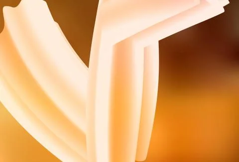 Light Orange vector colorful blur background. Stock Illustration