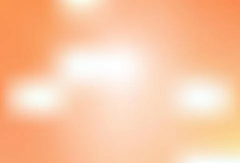 Light Orange vector colorful blur background. Stock Illustration