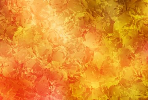 Light Orange vector elegant pattern with roses, flowers. Stock Illustration