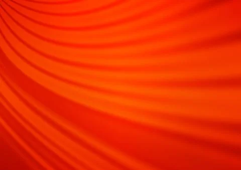 Light Orange vector glossy abstract template. Illustrazione stock