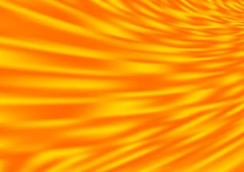Light Orange vector glossy bokeh pattern. Illustrazione stock