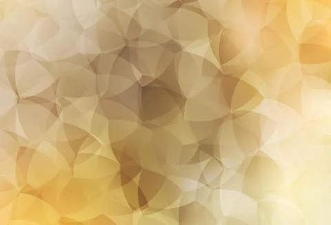 Light Orange vector gradient triangles pattern. Stock Illustration