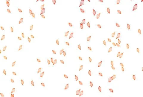 Light Orange vector hand painted pattern. Stock Illustration