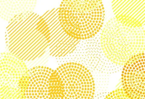 Light Orange vector layout with circle shapes. Stock Illustration