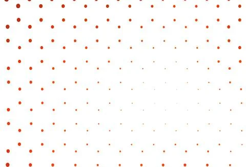 Light orange vector layout with circle shapes. Stock Illustration