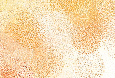 Light Orange vector layout with circle shapes. Stock Illustration