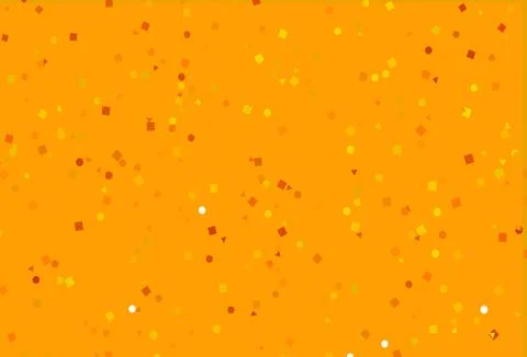 Light Orange vector layout with circles, lines, rectangles. Illustrazione stock