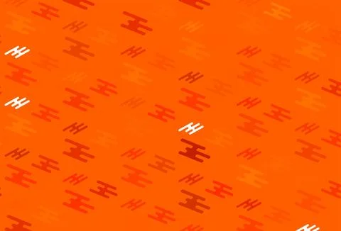 Light Orange vector layout with flat lines. Stock Illustration