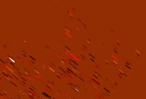 Light Orange vector layout with flat lines. Stock Illustration