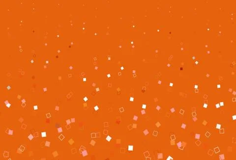 Light Orange vector layout with rectangles, squares. 스톡 일러스트