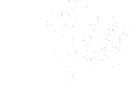 Light Orange vector layout with rectangles, squares. 스톡 일러스트