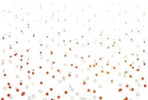 Light Orange vector layout with rectangles, squares. Stock Illustration