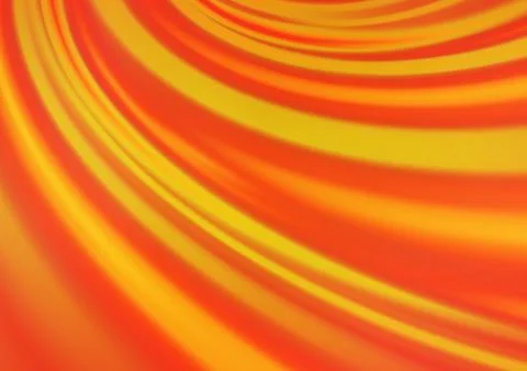 Light Orange vector modern bokeh pattern. Illustrazione stock