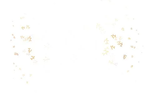 Light Orange vector pattern with artificial intelligence network. 스톡 일러스트