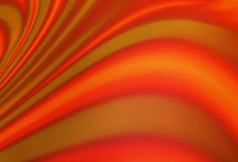 Light Orange vector pattern with bubble shapes. Stock Illustration