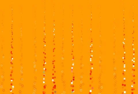 Light Orange vector pattern with crystals, rectangles. 스톡 일러스트