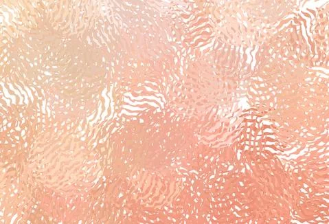 Light Orange vector pattern with curved lines. イラスト素材