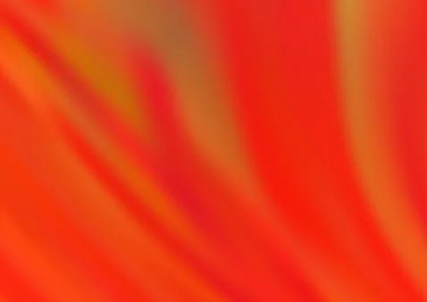 Light Orange vector pattern with lava shapes. Stock Illustration