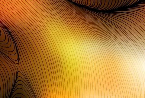 Light Orange vector pattern with lines. Stock Illustration