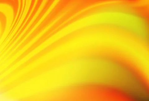 Light Orange vector pattern with liquid shapes. Stock Illustration